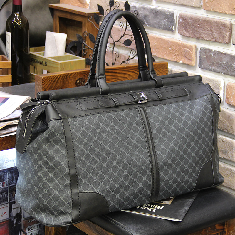 Luxury Bags For Men - Borsa da viaggio scozzese alla moda