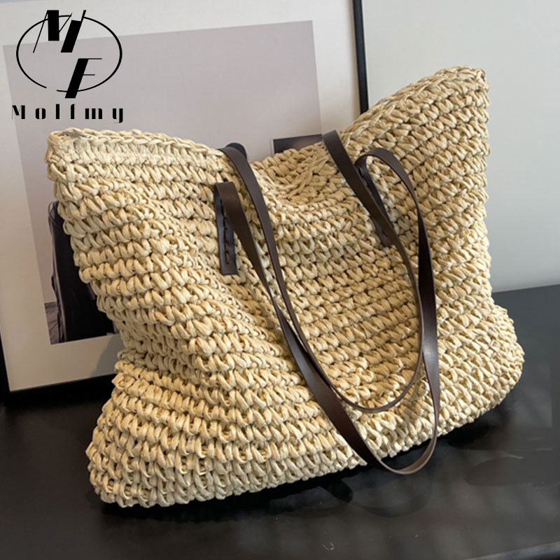 Luxury Bags Store - Borse tote in paglia intrecciata Borsa