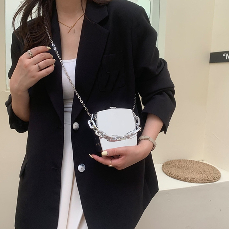 Luxury Bags With Zipper - Mini Luxury Gold Party pochette da