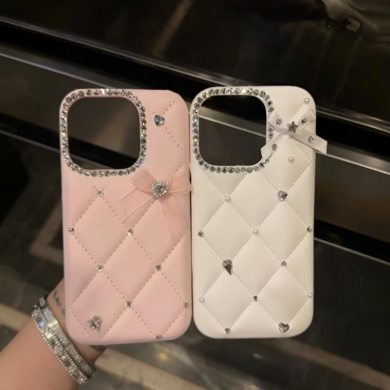 Luxury Bags From Japan - Custodia Protettiva Lussuosa Rosa con Rete