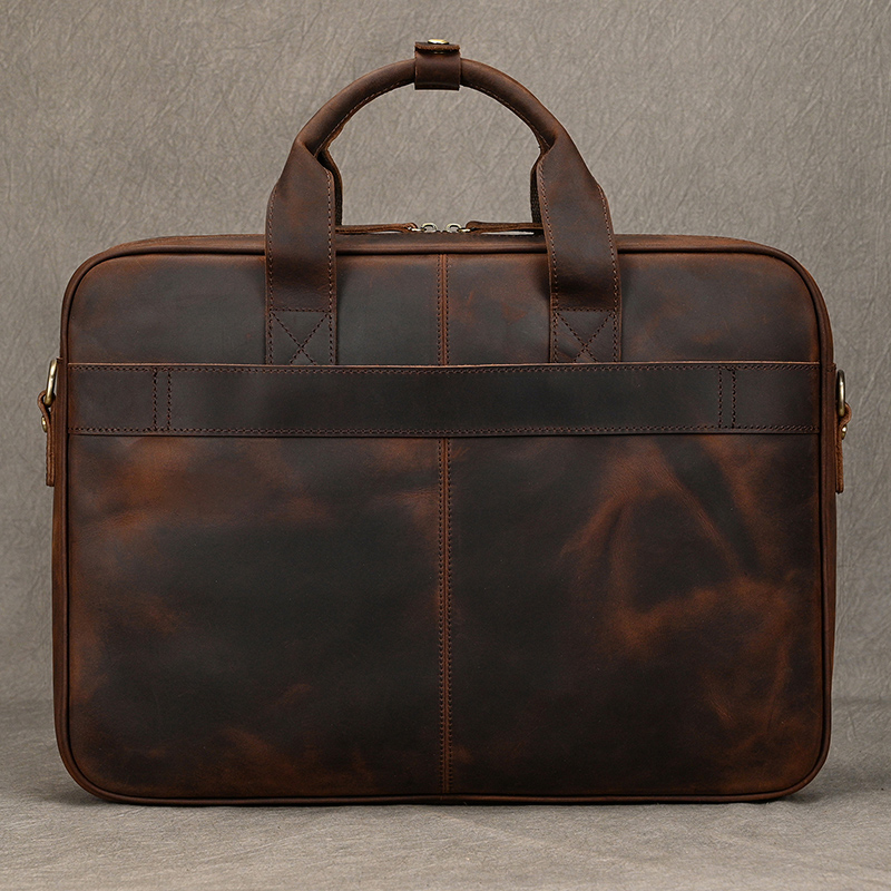 Crazy Horse Valigetta da uomo  - Laptop Bag Leather 15 recensione e prezzo