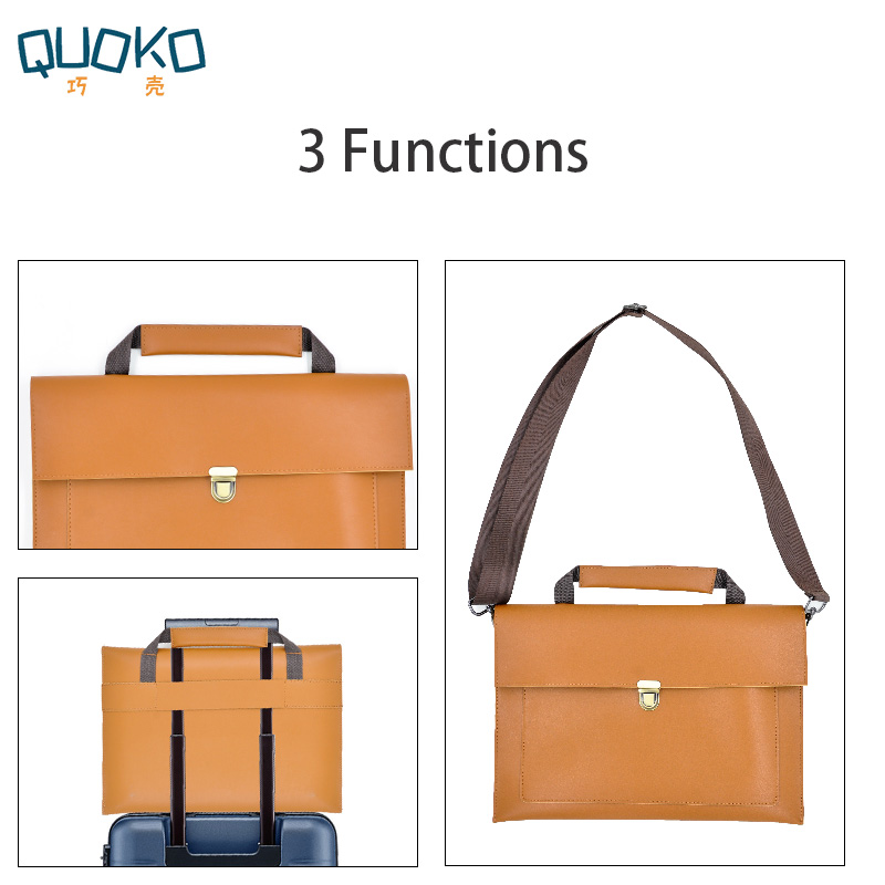 Di Cuoio DELL'UNITÀ di elabora - Laptop Bag Leather 15 recensione e prezzo