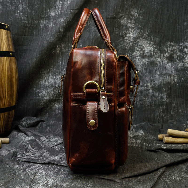 Cartella da uomo in vera pelle - Laptop Bag Leather 15 recensione e prezzo