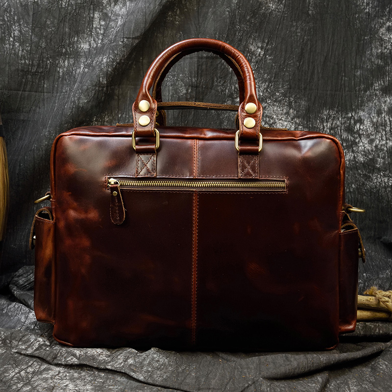Cartella da uomo in vera pelle - Laptop Bag Leather 15 recensione e prezzo