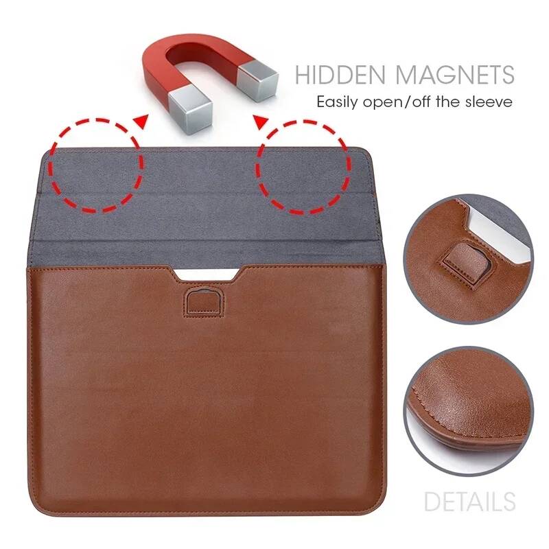 OUIO Custodia per laptop in pe - Laptop Bag Leather 15 recensione e prezzo