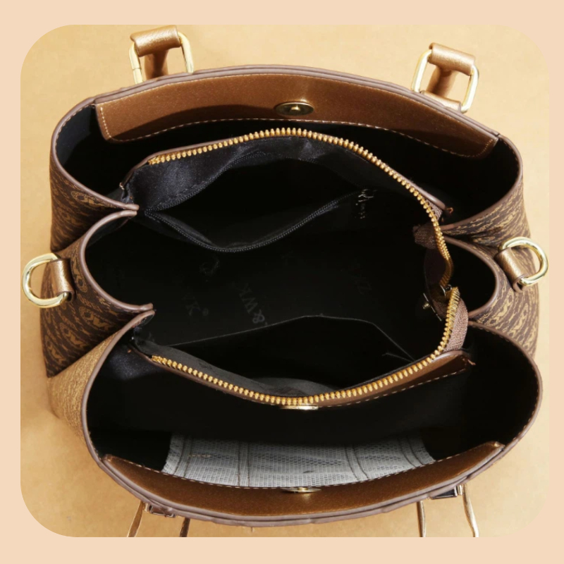 Set di 3 borse da donna con de - Luxury Bags With Zipper recensione e prezzo
