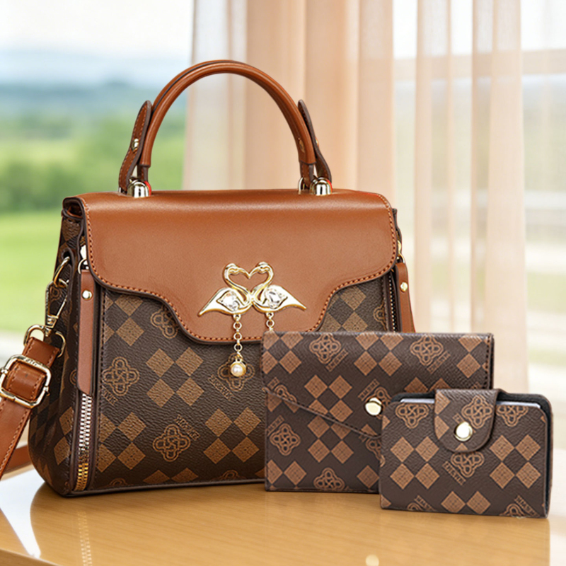 Set di 3 borse da donna, borsa - Luxury Bags With Zipper recensione e prezzo