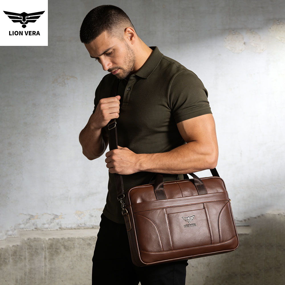 LION VERA Valigette da lavoro  - Laptop Bag Leather 15 recensione e prezzo