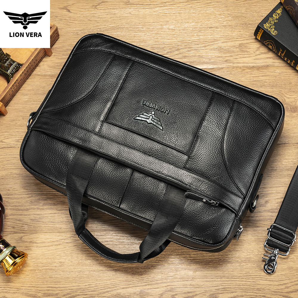 LION VERA Valigette da lavoro  - Laptop Bag Leather 15 recensione e prezzo