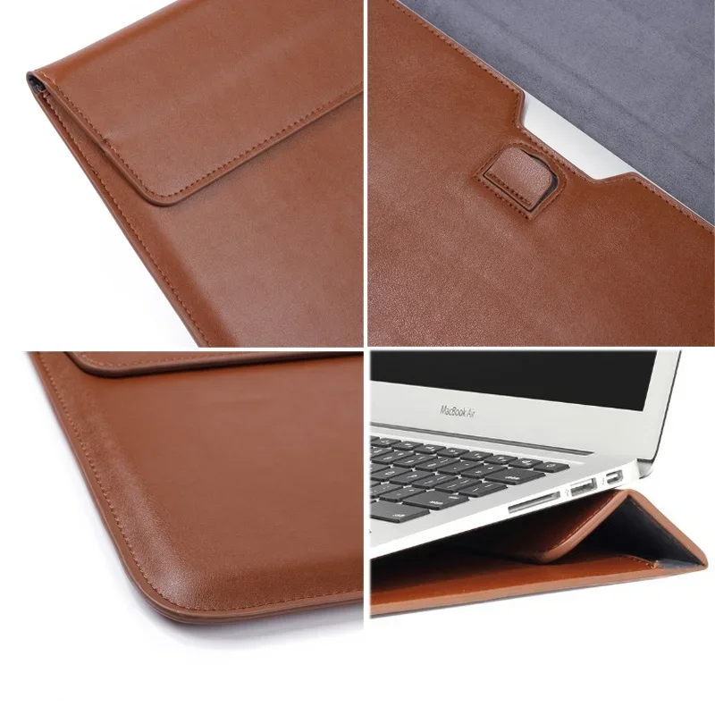 Custodia in pelle PU con suppo - Laptop Bag Leather 15 recensione e prezzo
