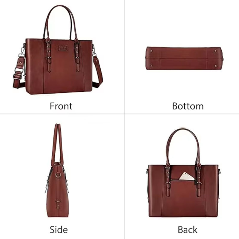 Borsa tote per laptop in pelle - Laptop Bag Leather 15 recensione e prezzo